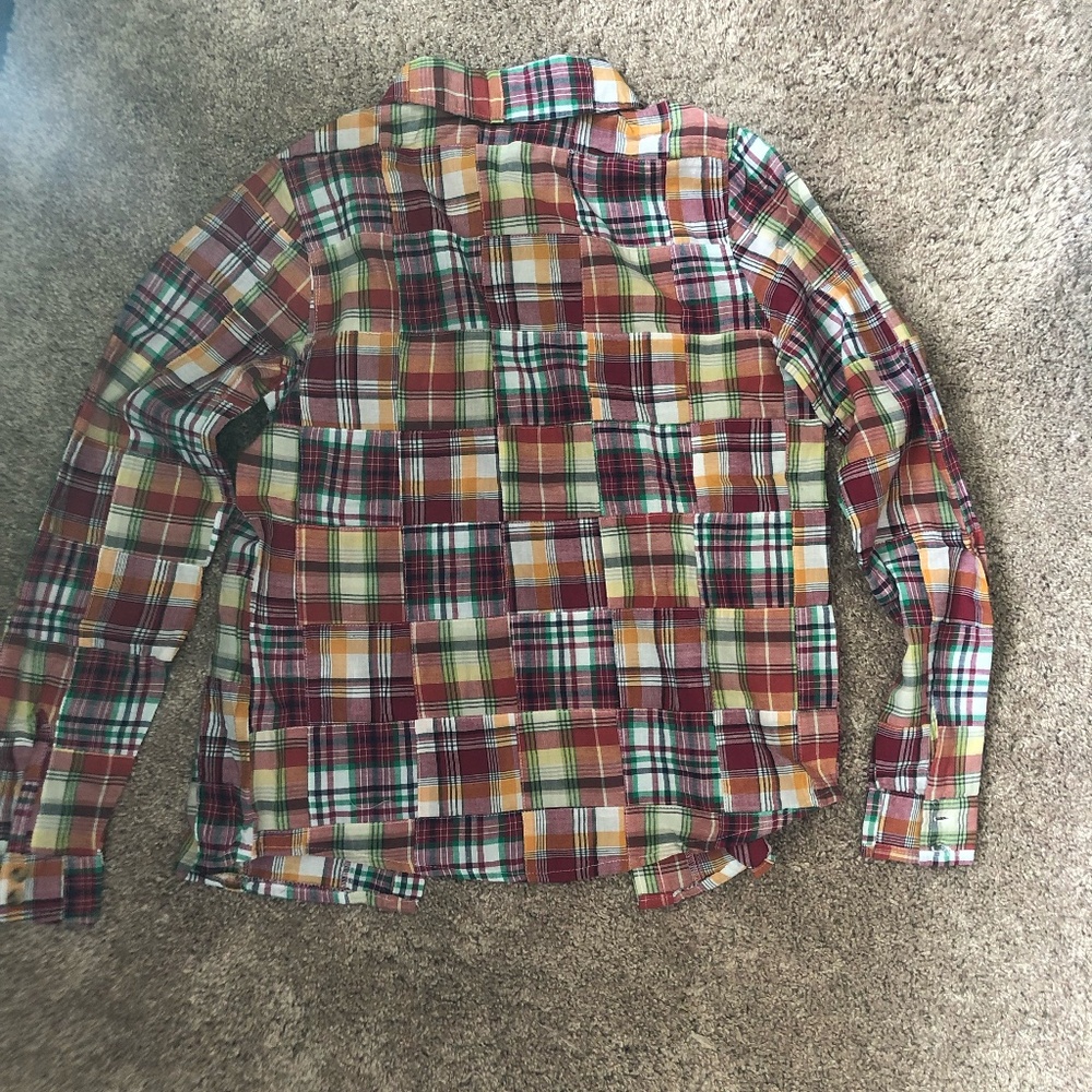 Springfield Patchwork Checked Blouse (Size 0 / Small ) - Picture 5 of 5